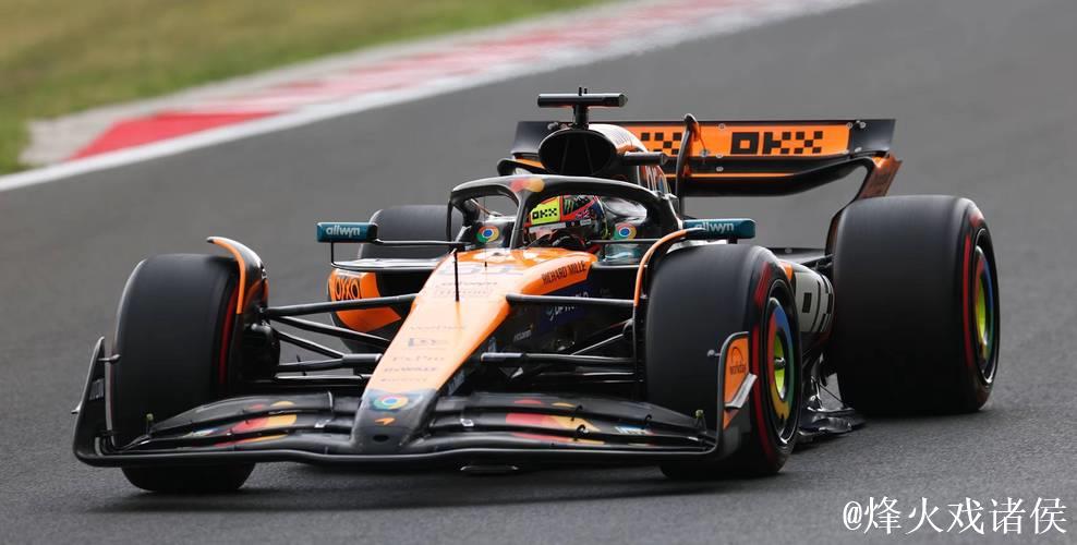 皮亚斯特里超越诺里斯 跃升到第二位 皮亚斯特里超越诺里斯 跃升到第二位